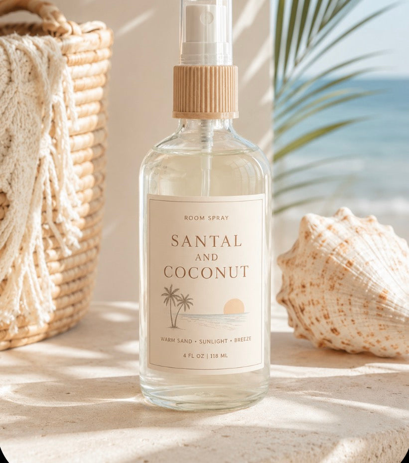 Santal and coconut